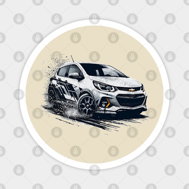 Chevrolet Spark Magnet by Vehicles-Art